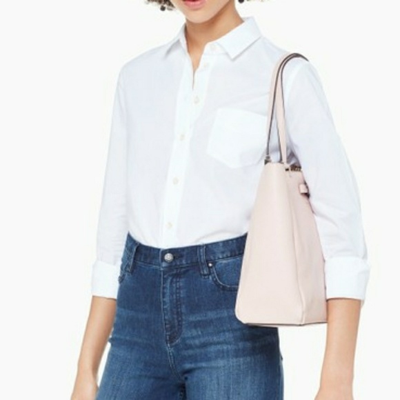 Kate Spade Nell Pershing Bow Shoulder Bag Tote - Picture 8 of 8